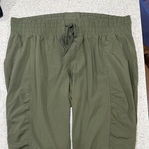 Prana Olive Green Women's Track Pants